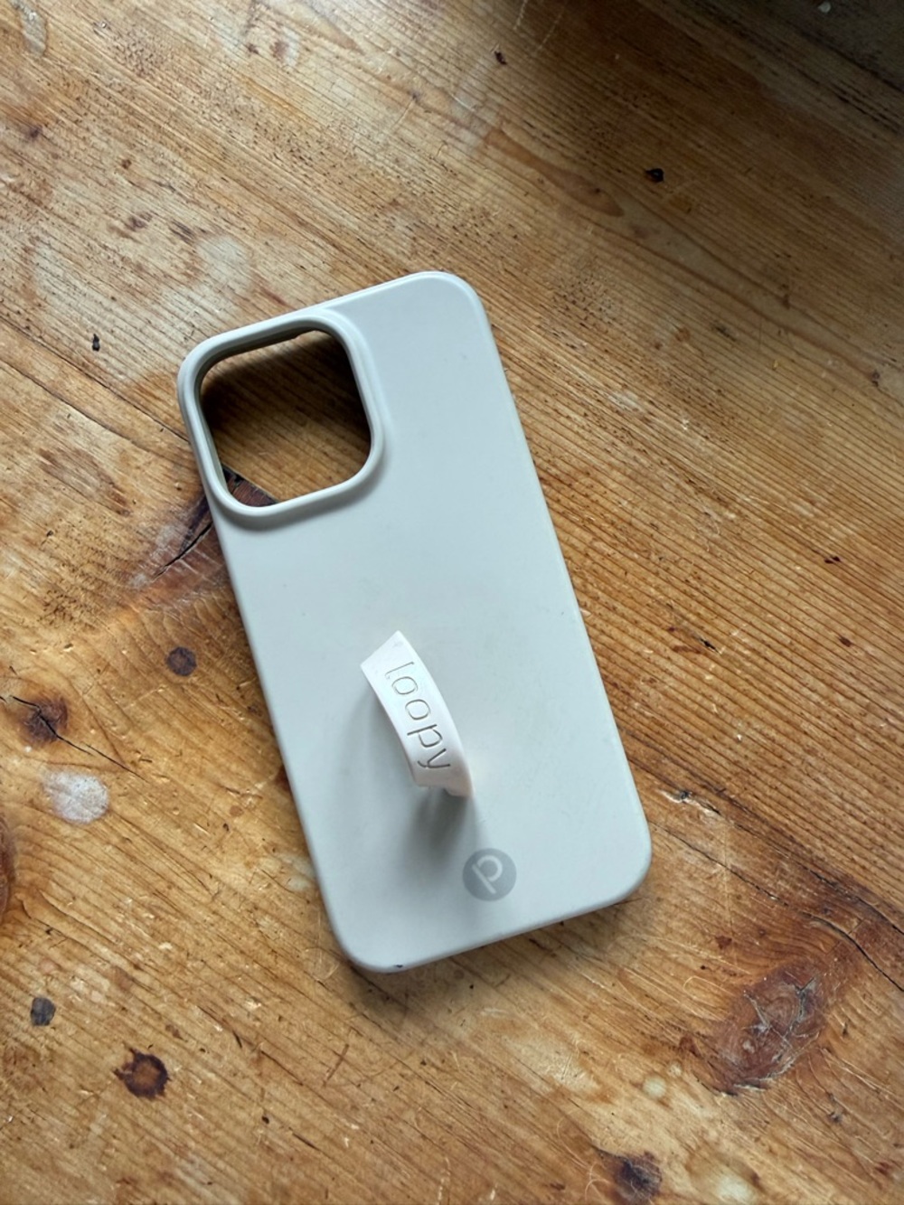 Loopy Case Soft Cream Phone 14 Pro Max Case